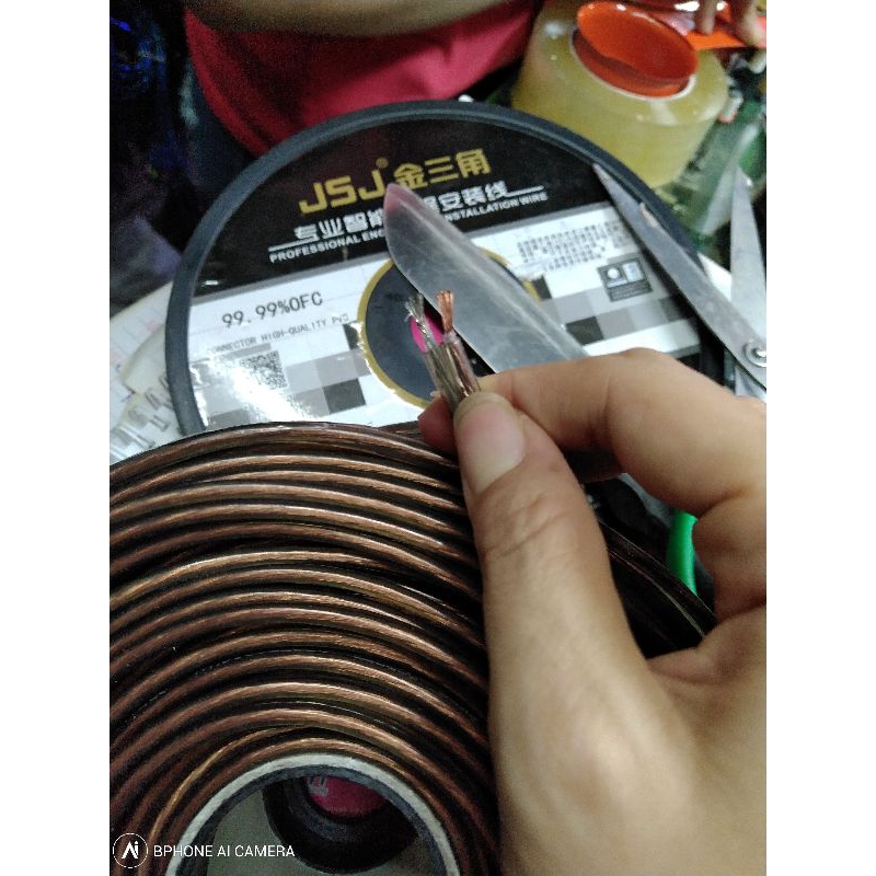 Dây Loa lõi bạc - Hãng SJC  - giá 3 mét  dây