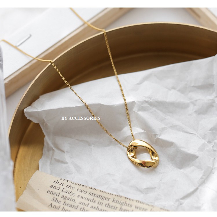 Dây chuyền titan mặt mắt xích lớn không gỉ