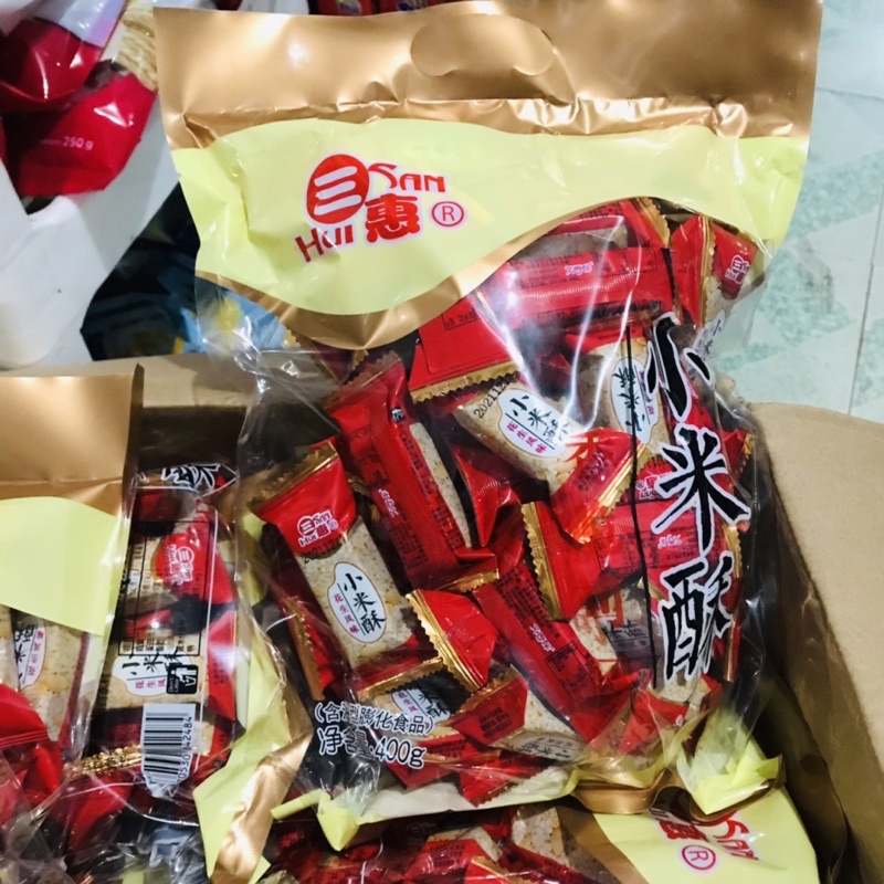 Bánh Hạt Gạo Ngũ Cốc SanHui 400g