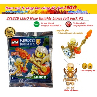 271828 Nhân vật Nexo Knights Lance foil pack #2