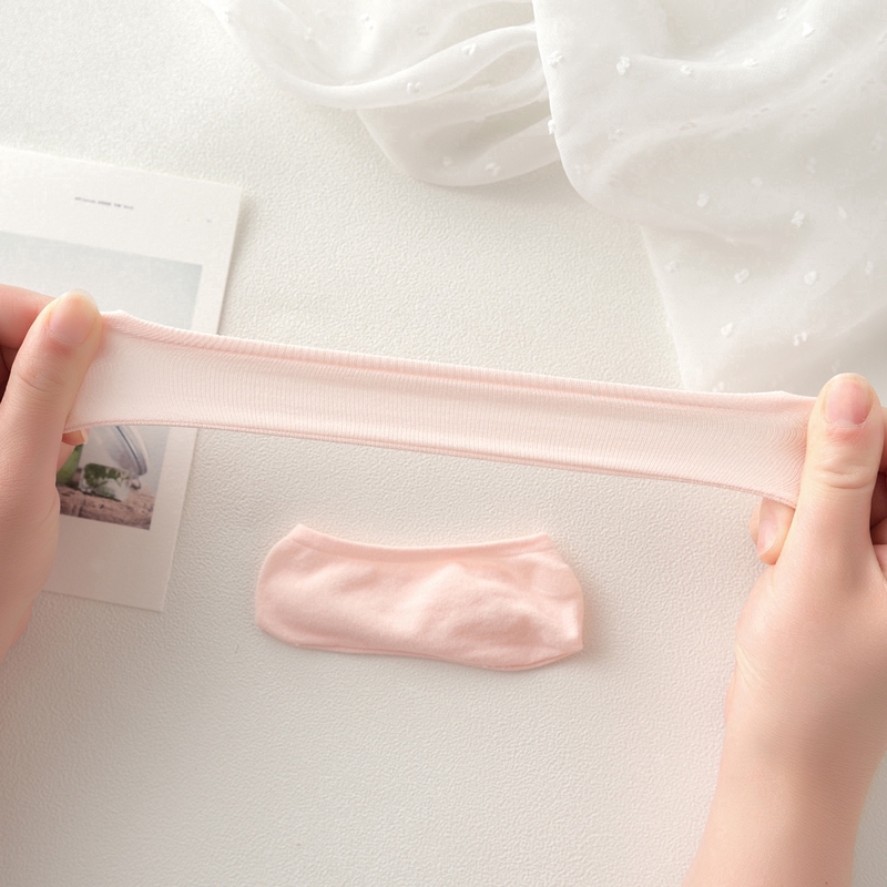 Đôi tất chân cotton thoáng khí chống trượt thời trang cho nữ