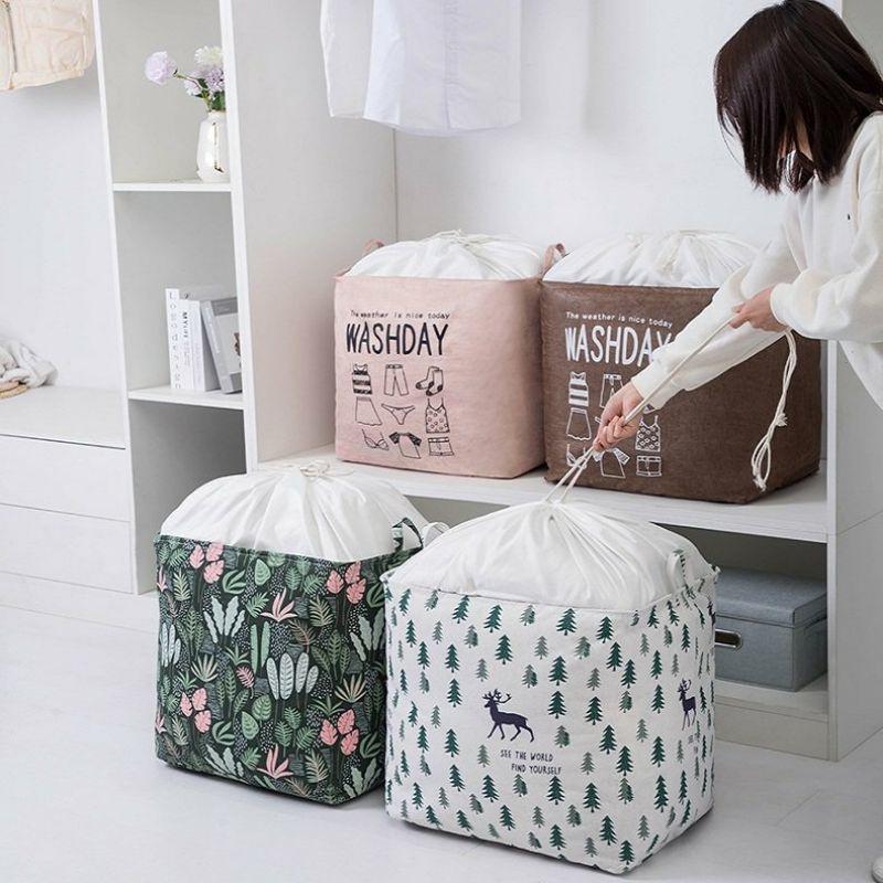 Túi đựng chăn màn dây rút