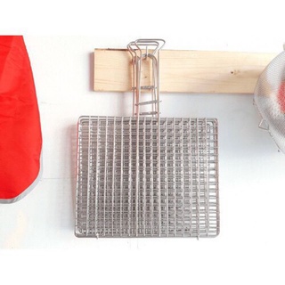 Vĩ kẹp nướng thịt, cá inox size lớn