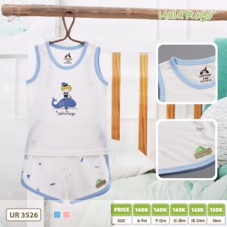 Bộ QA ba lỗ ualarogo mẫu mới