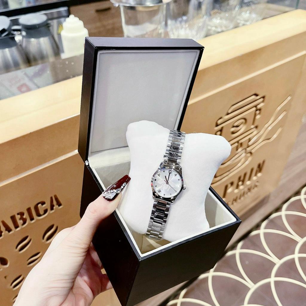 Đồng Hồ Nữ Dây Thép Guc.c.i,Size:32/38mm,Full Box Hãng,Mẫu Thiết Kế Tối Giản Nhưng Đầy Sang Trọng