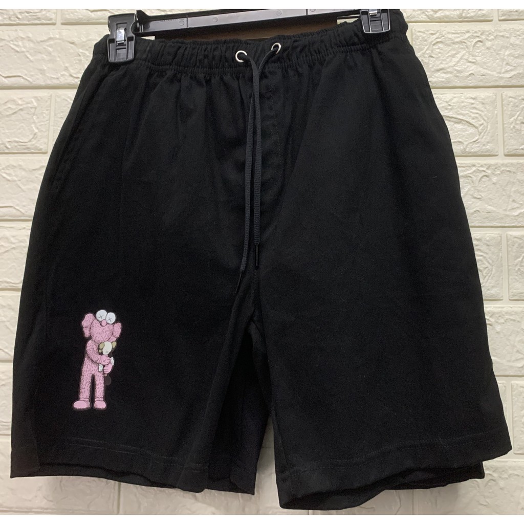 Quần Short Kaki Nam Nữ Kaws Unisex Chất Co Giãn