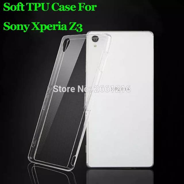 Ốp Điện Thoại Mềm Trong Suốt Phong Cách Nhật Bản Cho Sony Xperia Z3 5.2 Inchi