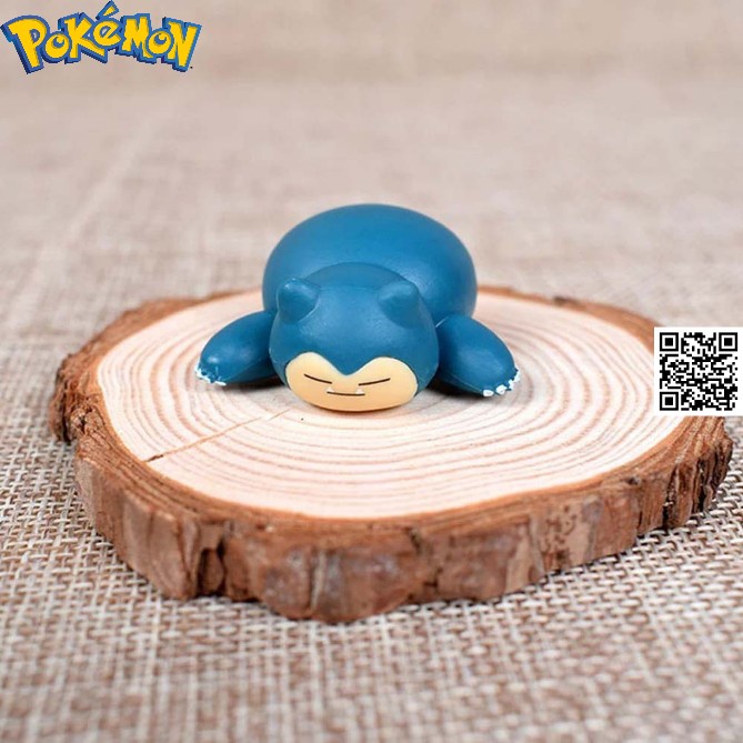 1700 Mô hình gấu Snorlax kabigon anime Pokemon nhiều tư thế chính hãng có mã Nitendo