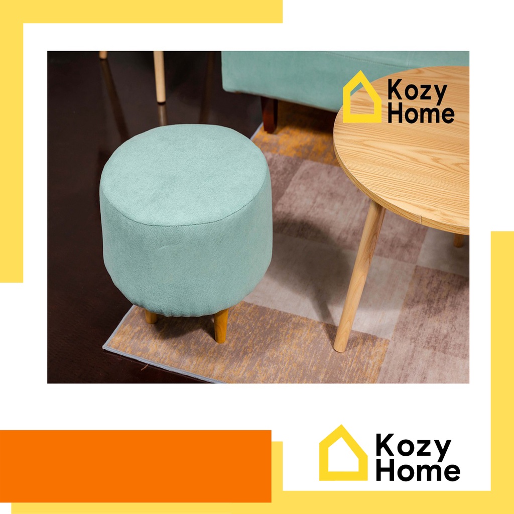 Ghế Đôn Sofa KOZY HOME Chân Gỗ Chắc Chắn KOZY Giá Cực Rẻ, Đa Năng - KOZY HOME