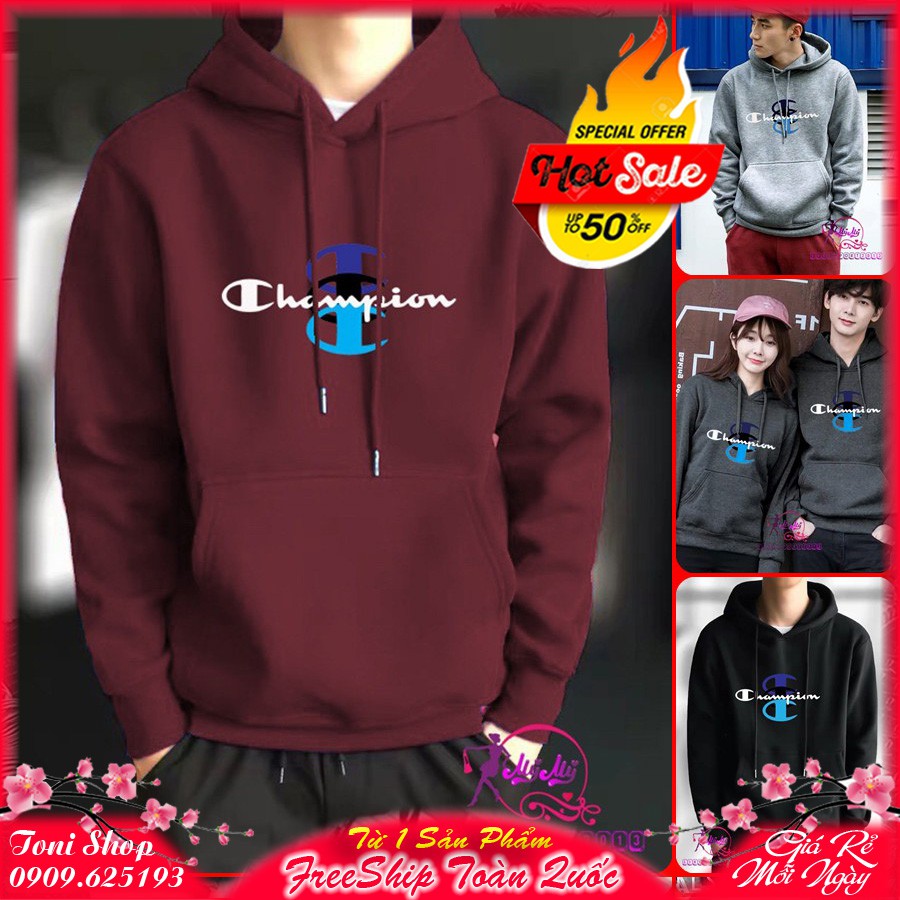 ÁO KHOÁC NỈ NGOẠI HD260 [Hàng Thêu Champion - Kèm Ảnh Thật]