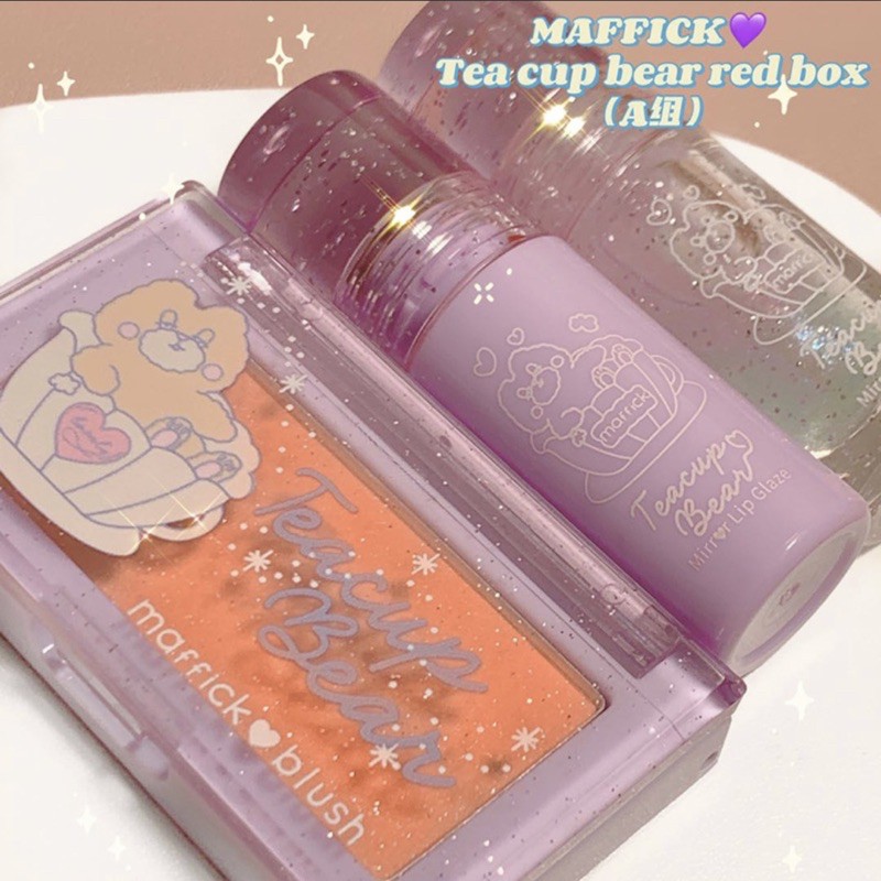 Set Makeup Maffick Teacup Bear 3 món