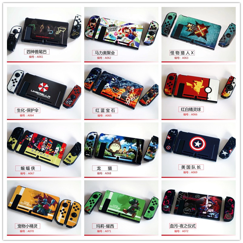 Ốp lưng chứa dịch lỏng hình Pokemon cho Nintendo Switch Zelda