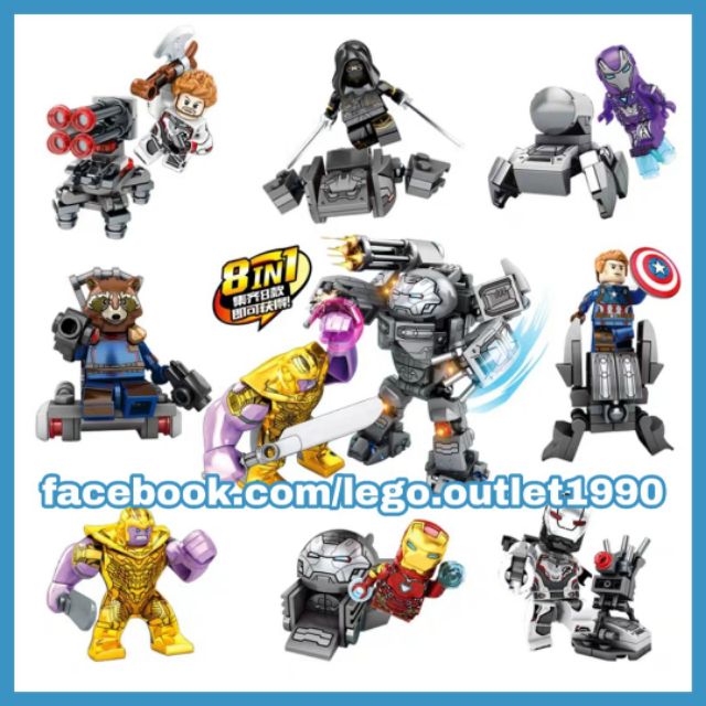 Xếp hình The Avengers : Endgame Lego Minifigures SY1318