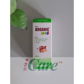 SIRO BOGANIC KID 100ML GIÚP MÁT GAN, THANH NHIỆT TIÊU ĐỘC , GIẢM DỊ ỨNG