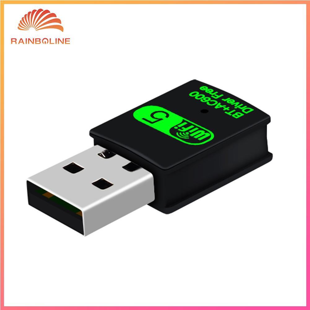 Usb Thu Tín Hiệu Thẻ Mạng Wifi Bluetooth Không Dây 600m 2.4 / 5.8ghz | BigBuy360 - bigbuy360.vn