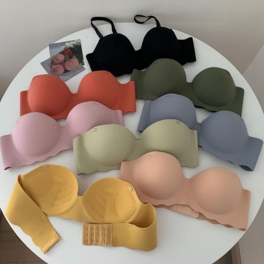 Áo ngực nữ không gọng su không dây đệm dày, áo lót nâng ngực quyến rủ JOCOSI 489 | BigBuy360 - bigbuy360.vn