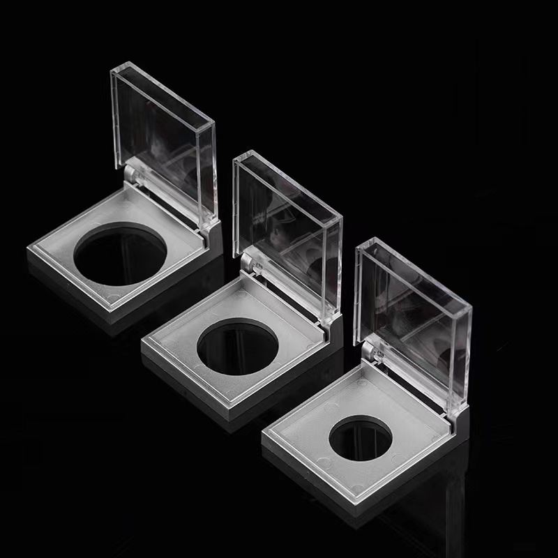 12/16/19/22 / 25mm Nút kim loại Công tắc Bảo vệ Chống thấm Nước Bảo vệ Nắp đậy Bảo vệ Chống bụi Chất liệu nhựa trong suốt có Nắp đậy