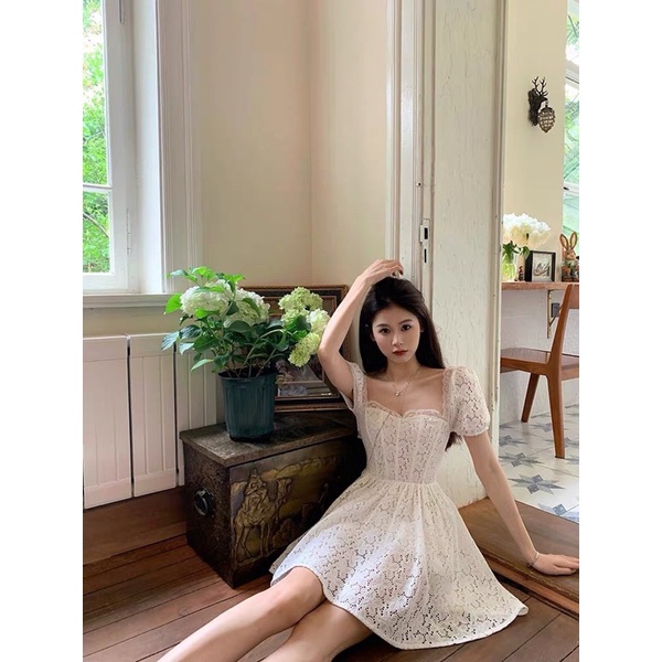 ĐẦM TRẮNG BBD HOA XÔ NƠ LƯNG