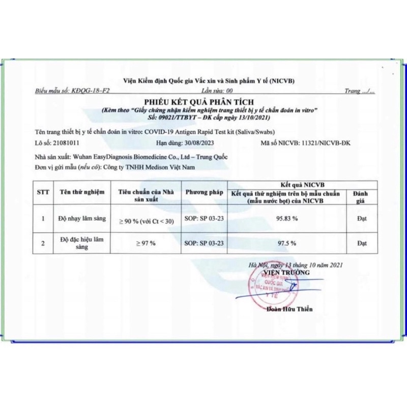 Bộ Kit Test Nhanh - Test Mũi Tại Nhà Antigen Test Kit