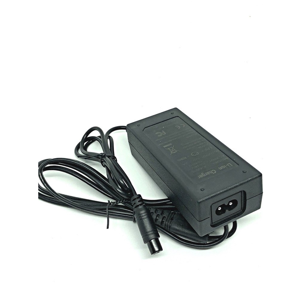 Sạc Xe Điện Cân Bằng 2 Bánh 42V Giắc tròn 3 chấu , đèn báo đầy
