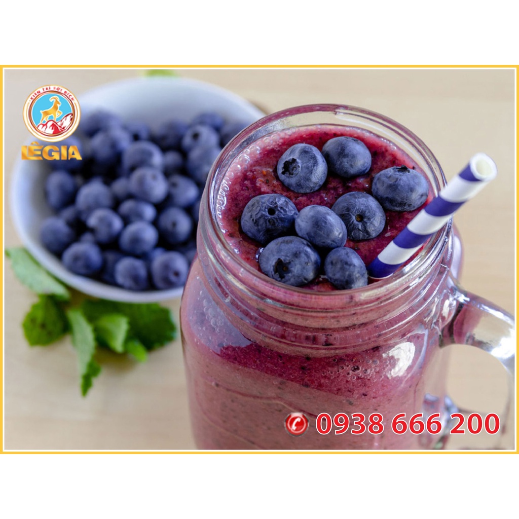 Sinh Tố OSTERBERG Việt Quất 1L - OSTERBERG BLUEBERRY CRUSH