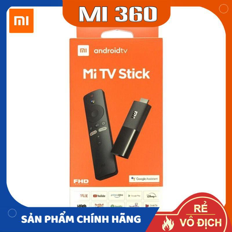 [Mã ELMS4 giảm 7% đơn 500K] Android TV Xiaomi Mi TV stick Quốc Tế ✅ Tìm kiếm giọng nói Tiếng Việt