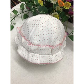 Sale nón bé gái chấm bi, giá chỉ 19k