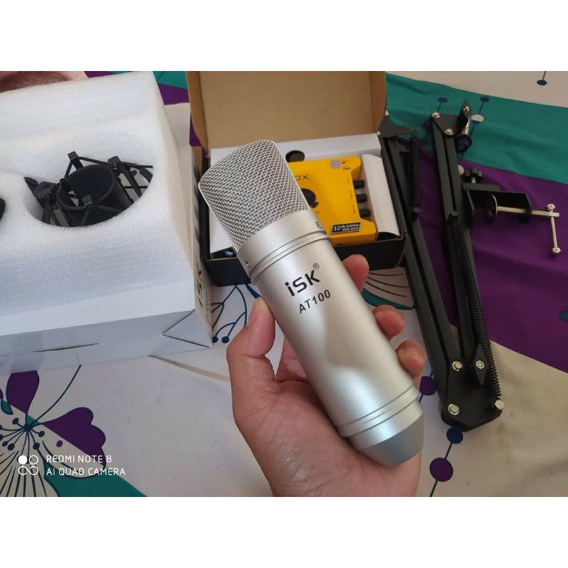 Combo Sound car K10 Jubilee + Míc At100 loại 1.