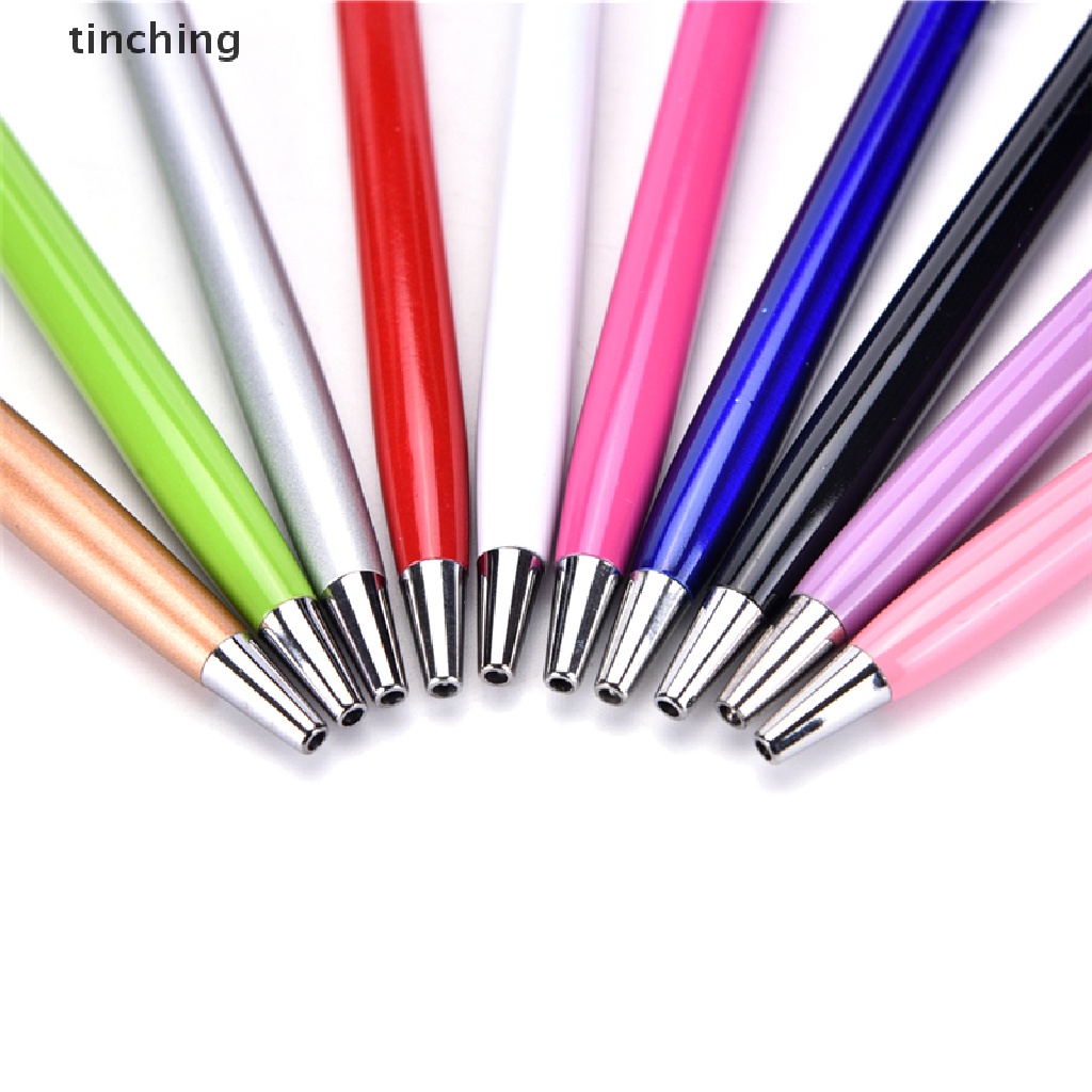 Set 1 / 5 / 10 Bút Bi Cảm Ứng 2 Trong 1 Cho iPhone / Máy Tính Bảng