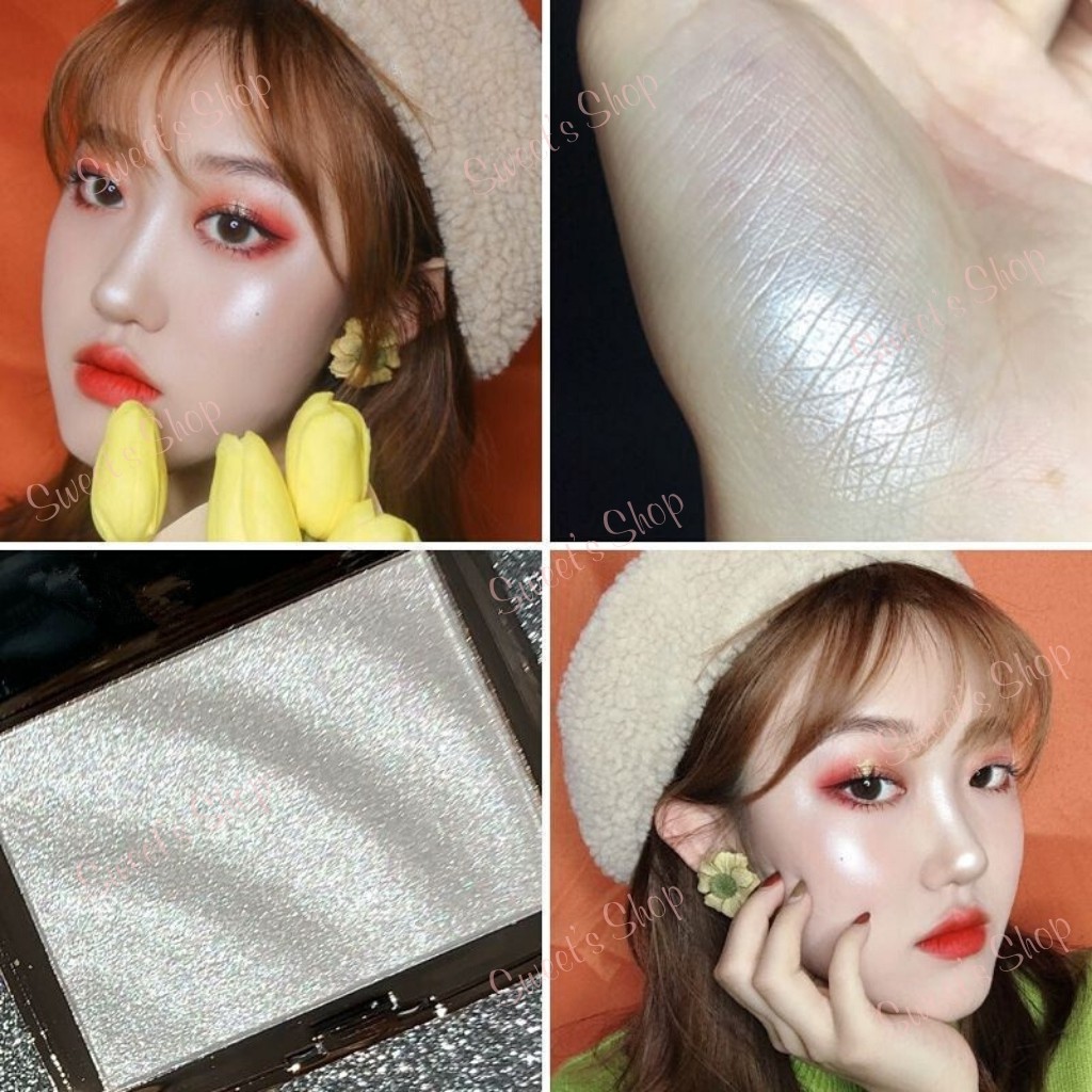 High Light ♥️ Phấn Bắt Sáng Hojo Brilliance Vỏ Đen Kẻ Vàng 10g | BigBuy360 - bigbuy360.vn