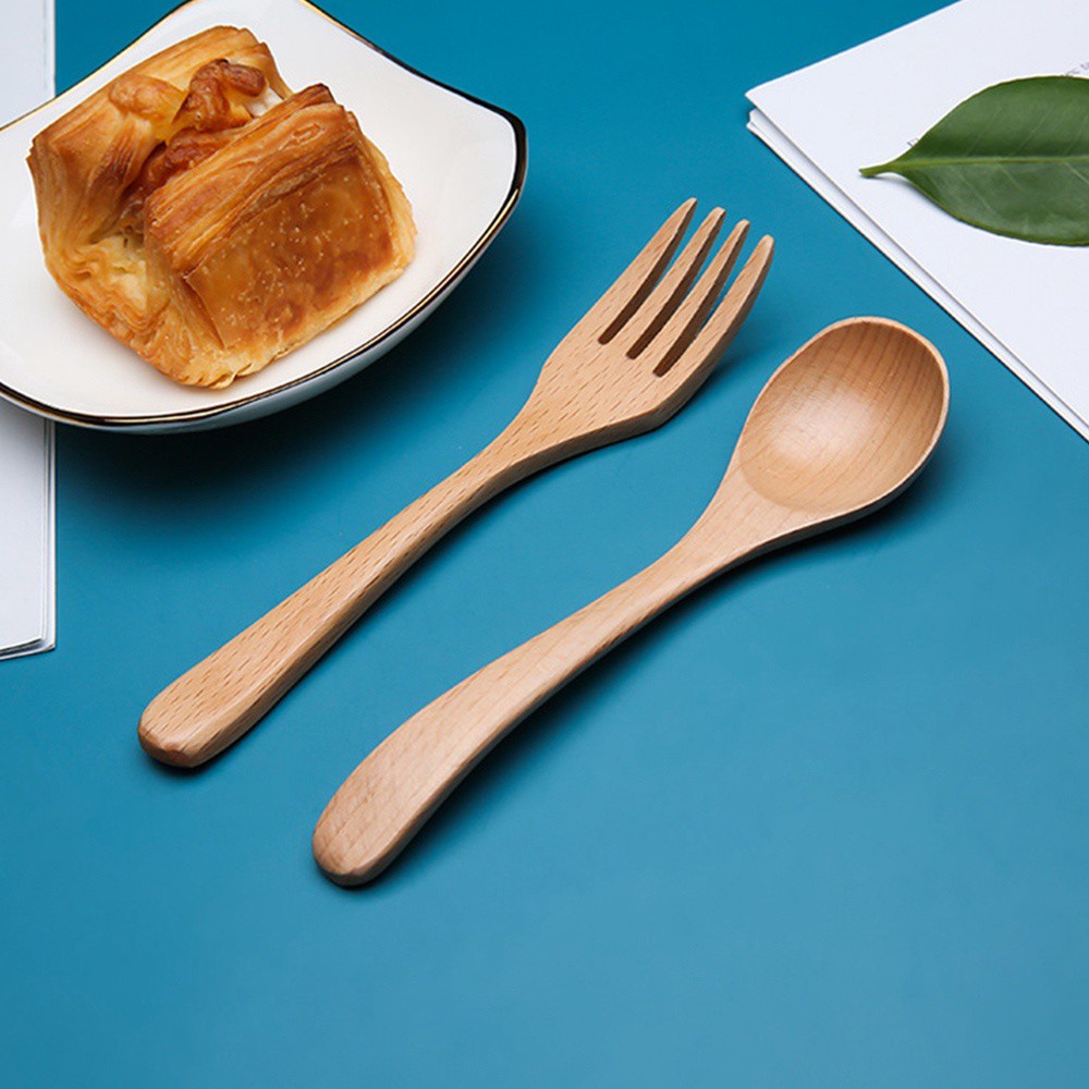 Muỗng Gỗ Ăn Món Tráng Miệng Phong Cách Nhật Bản Taylor1