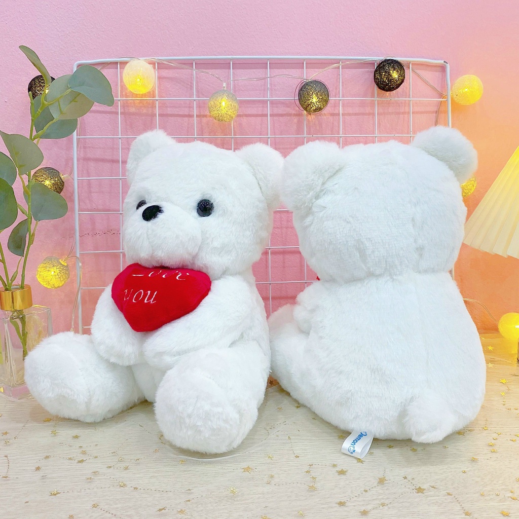 Gấu Bông Ôm Tim I Love You Cao Cấp Gấu Bông Online