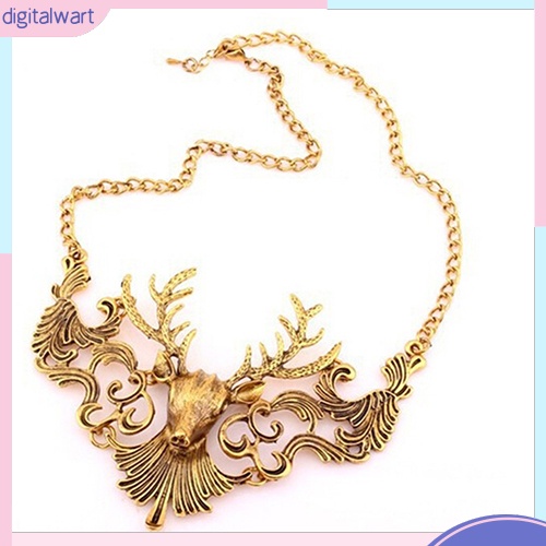 Dây Chuyền Hình Đầu Hươu Xinh Xắn Dành Cho Nữ