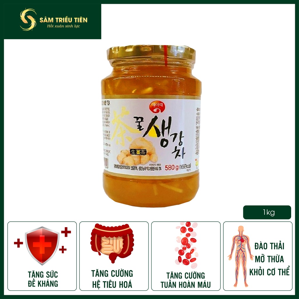 Trà Gừng Mật Ong 1KG – Gavo Ginger Honey Tea