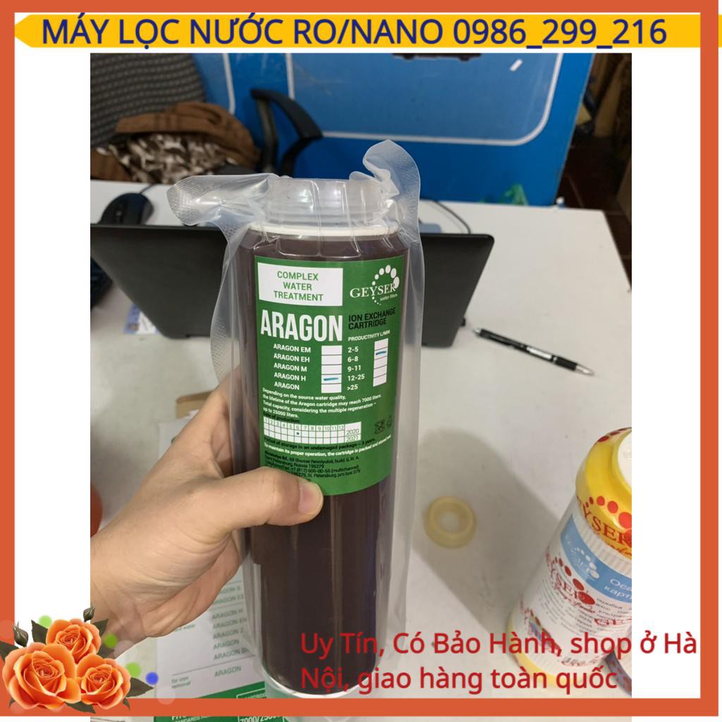 Lõi Lọc Số 123 Máy Geyser NaNo, Lõi Lọc Máy KT, Eco, Lõi Lọc Số 3 Aragon, Lõi Cation Xử Lý Đá Vôi