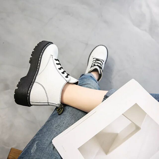 Giày da nữ độn đế (có sẵn) | BigBuy360 - bigbuy360.vn