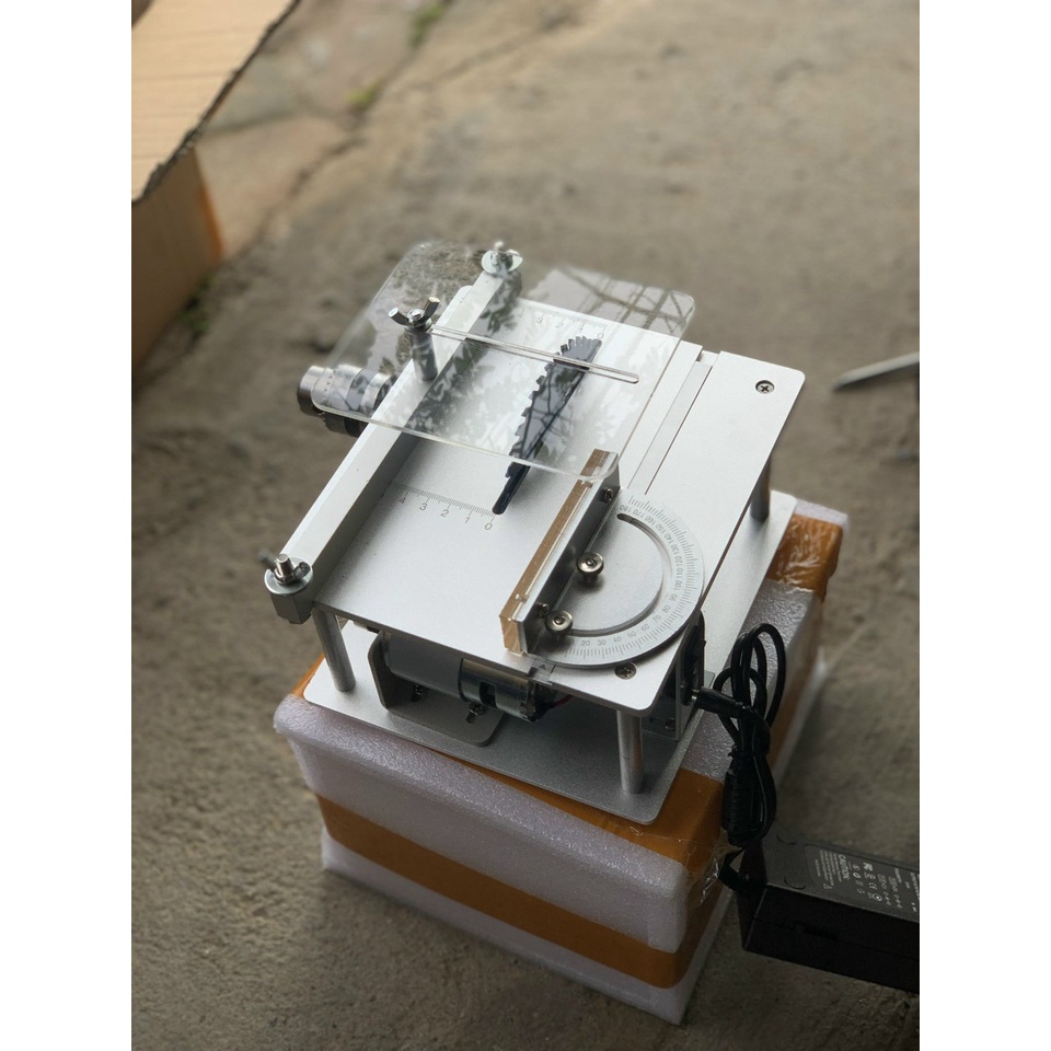 Máy cưa bàn mini 12 - 24V 180W, Máy cắt bàn