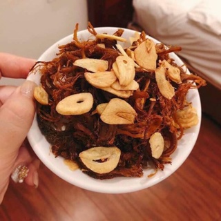 100 gram khô heo cháy tỏi