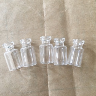 Combo 300 lọ thuỷ tinh mini 3ml nút nhựa