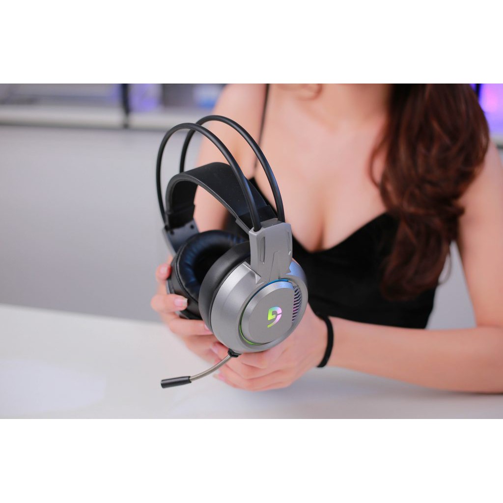 Tai nghe Gaming Fuhlen H300 Gray led RGB | BigBuy360 - bigbuy360.vn
