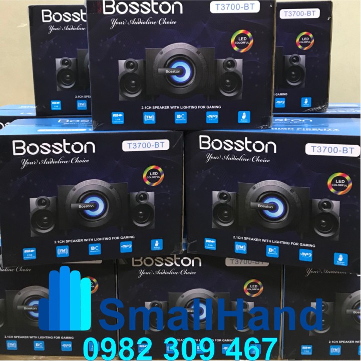 Loa 2.1 Bosston T3700 – Bluetooth –  Led RGB – Chính Hãng – Bảo Hành 12 tháng