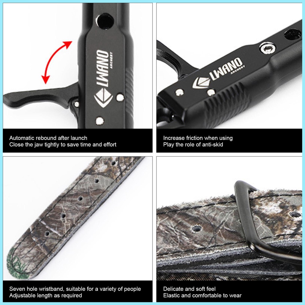 Phụ Kiện Dây Đai Có Khóa Gài Có Thể Điều Chỉnh Dành Cho Bắn Cung