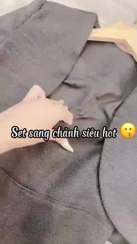 Set Váy Dài 2 Dây Thắt Eo Kèm Áo Khoác Ngoài Có Đệm Vai Siêu Xinh Có Video Ảnh Thật | BigBuy360 - bigbuy360.vn