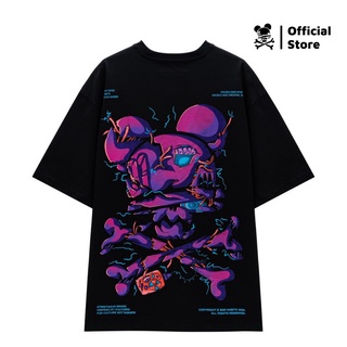 Áo Thun Unisex Bad Habits Cracken Đen 100% Cotton - Local Brand Chính Hãng