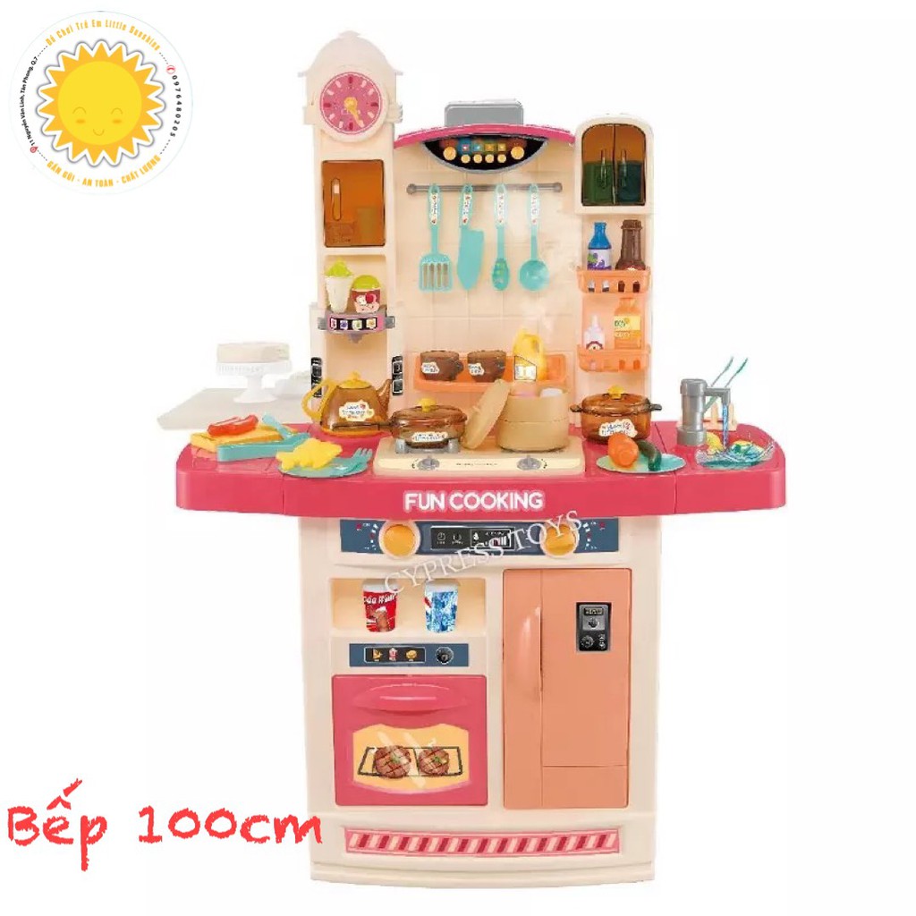 Đồ chơi nấu ăn Bộ Bếp FUN COOKING cao 100 cm