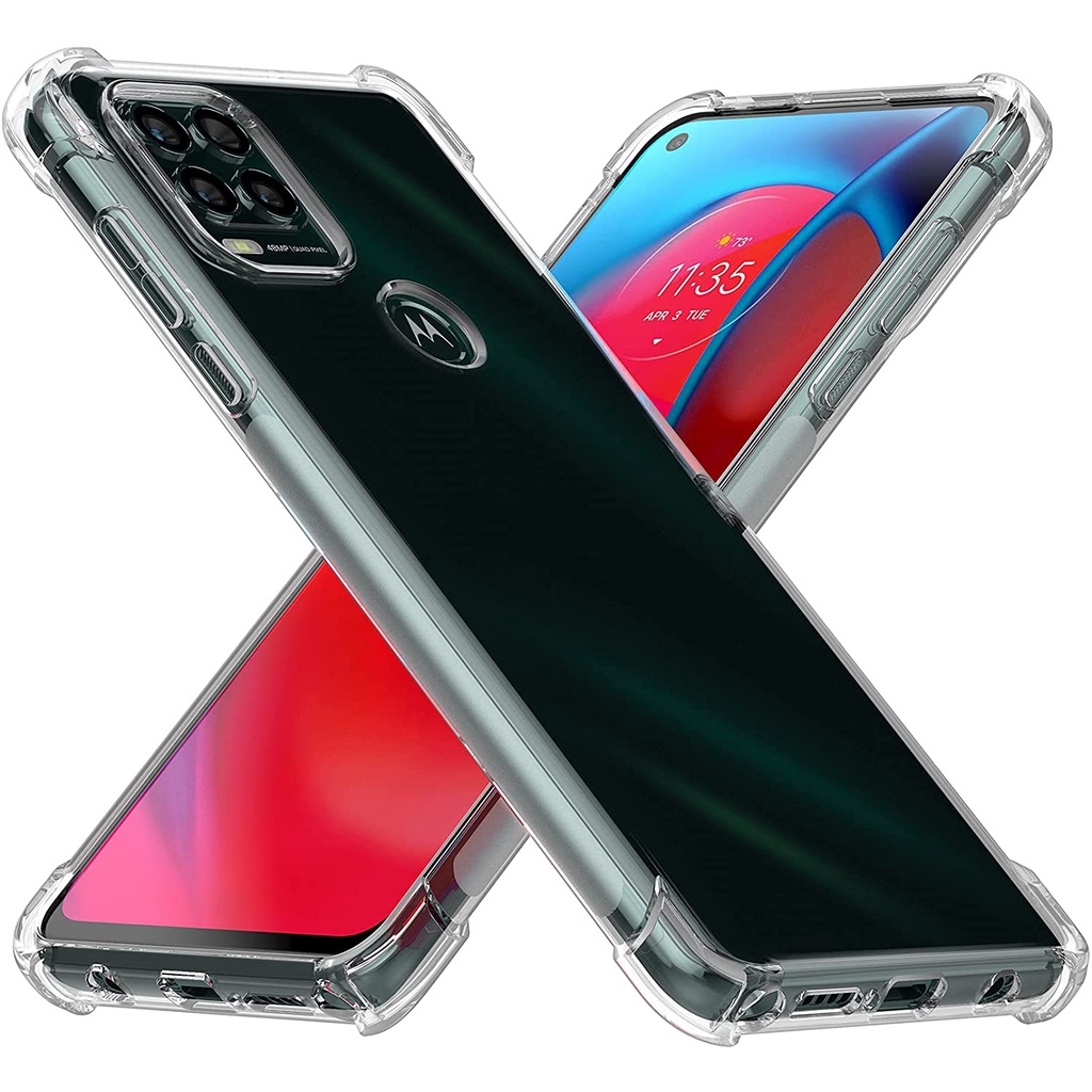 Ốp Điện Thoại Silicon TPU Trong Suốt Siêu Mỏng Chống Sốc/Rơi Cho Moto G Pure Play Power Stylus 2022 G50 G51 G71 5G