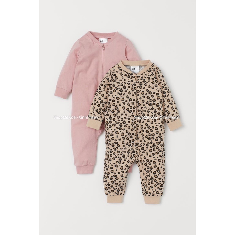 BODYSLEEP HM 100% COTTON SIZE 0M,2M,3M,6M,9M,12M,18M,24M,3y,4y MÀU SIÊU TÂY, KÉO KHÓA CỰC XỊN