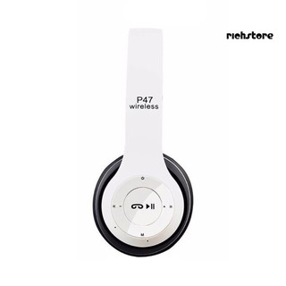 EJ_P47 Wireless Bluetooth 4.2 Over-Ear Headphone Stereo Handsfree Call Headset
