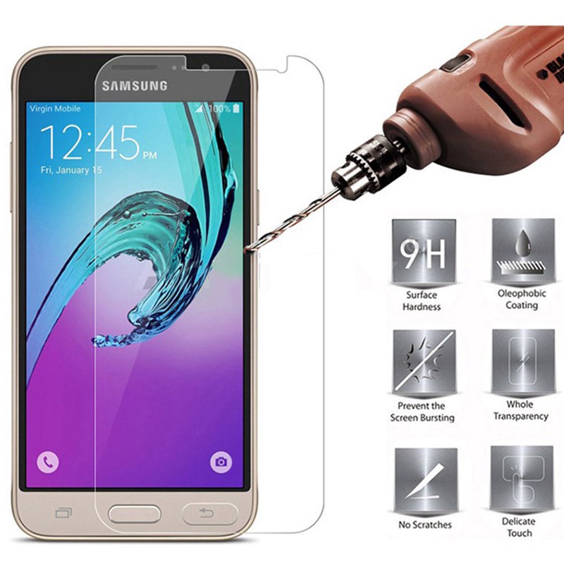 Samsung Galaxy A3 A5 A7 2016/A310 A510 A710 Slim HD Tempered Glass Phone Film