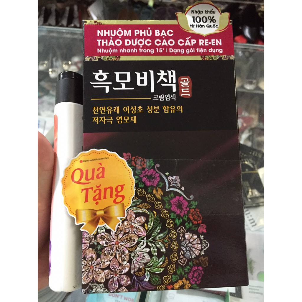 Thuốc Nhuộm Tóc Phủ Bạc Reen hình hoa văn chính hãng | BigBuy360 - bigbuy360.vn